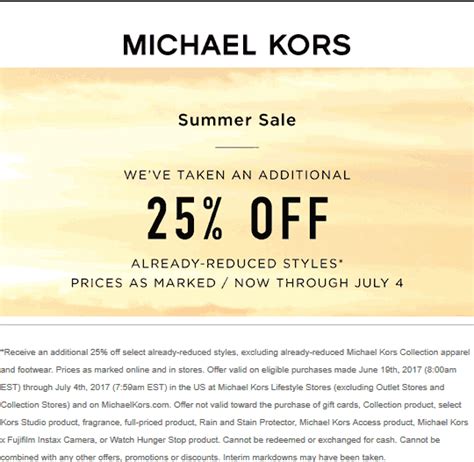 michael kors code|michael kors coupon codes 2024.